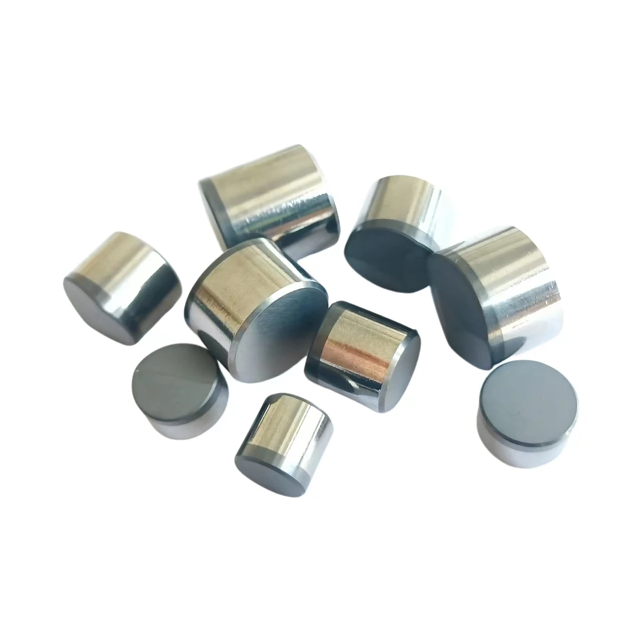 Tungsten Carbide Drill Bit Insert Flat Pdc Cutter Diamond Rock Cutters for Drill Bit Replacement