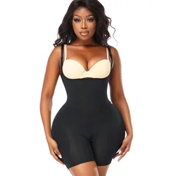 Women Fajas BBL Pads High Waist Tummy Control Shorts Bodysuit Butt lifter Shapewear Padded Butt Body Shaper for Bigger Butt