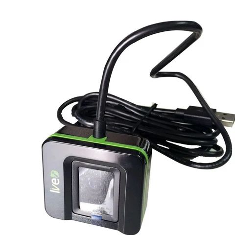 Biometric Fingerprint Scanner Live20R USB Smart Reader ZK Windows Android Linux Fingerprint Sensor