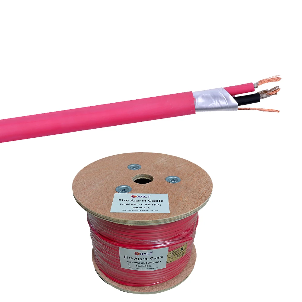 1.5SQMM Solid Copper FPLR CMR PVC Fire Alarm Cable for Security System