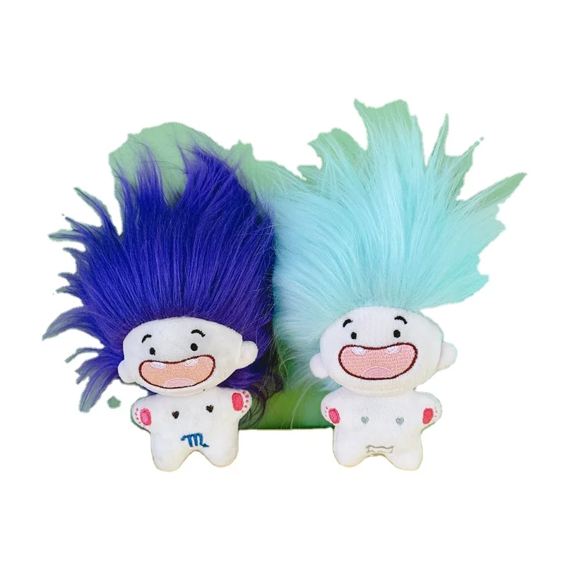Wholesale Cotton Doll Star Plush Toy Soft Stuffed Pendant Doll Twelve Constellations Doll Action Figure Girl Toys