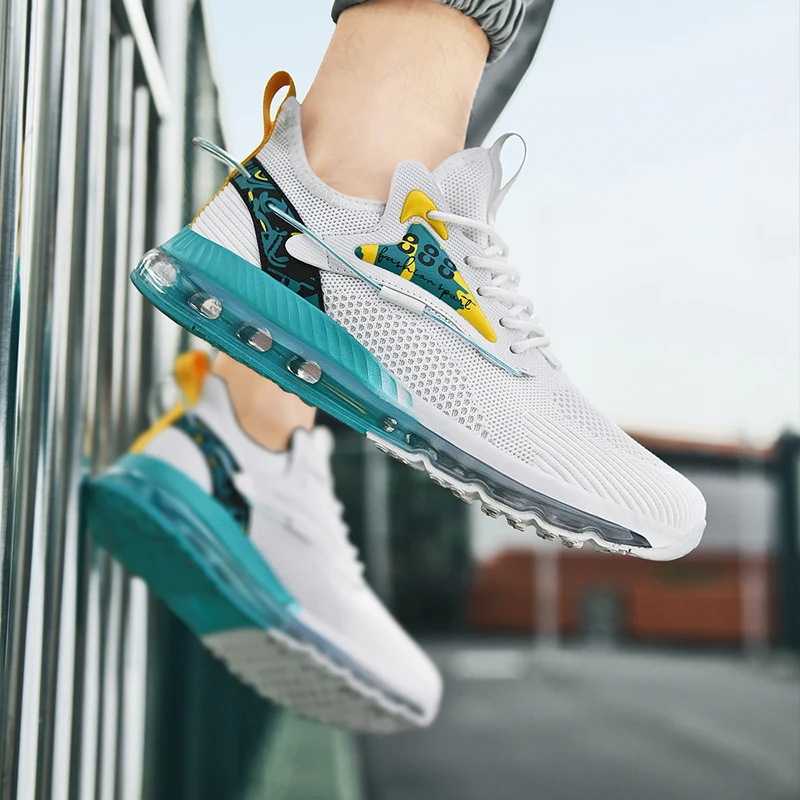 Hot selling Product 2024 Wholesale Zapatos Mujeres Custom Sneaker Casual Shoe Vendors Air Cushion New Styles Women Sneakers Mesh