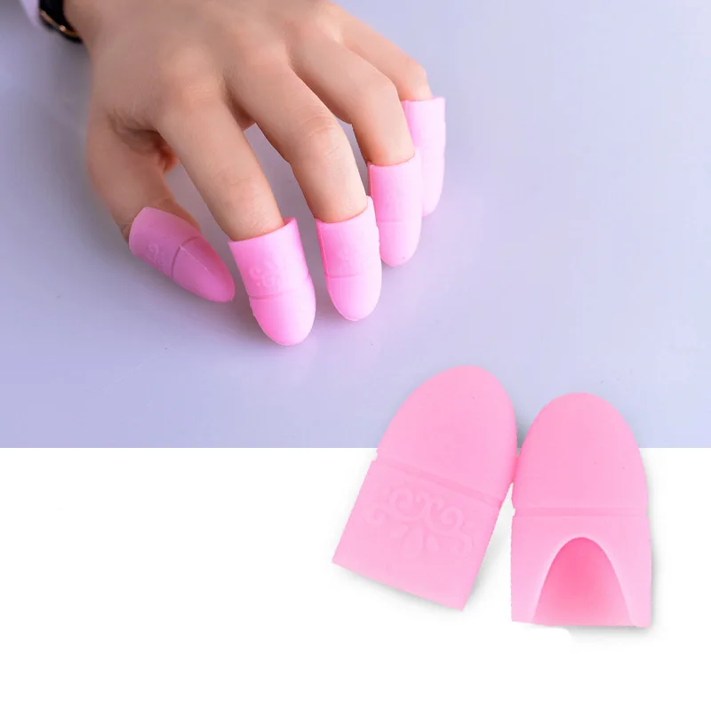 Bview Tool High Quality Wholesale Reusable Silicone Wearable Nail Soak Off Clip for Gel Polish Remover