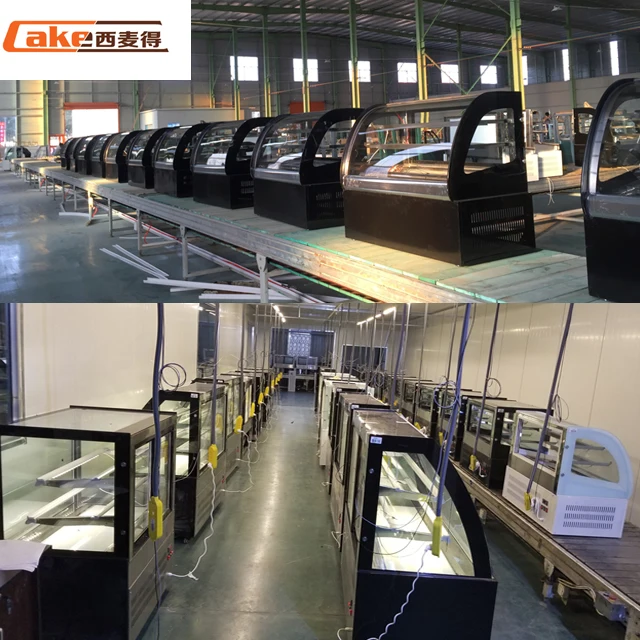 Ximaid  Sushi  Cutting Machine Display Counter Case Fridge Commercial Cake Cooler Sushi Case