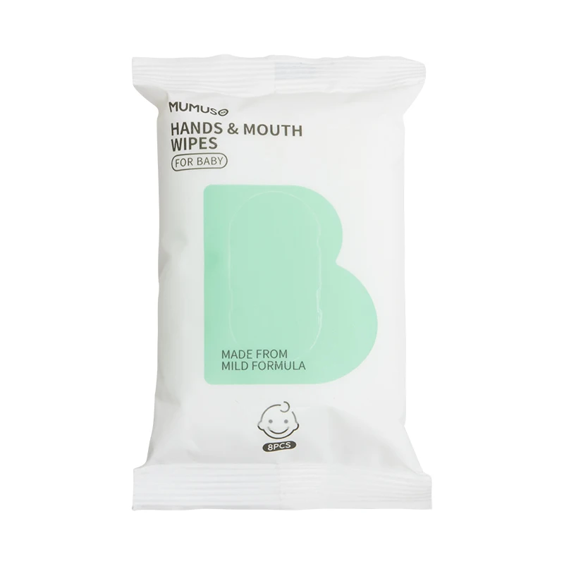 Manufacturer Free Sample Mini Package  Disposable Portable individual Mini Baby Wipes