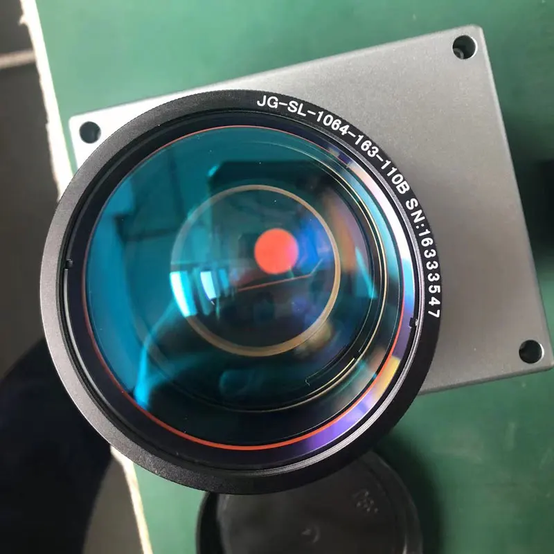 50*50mm- 500*500mm marking area1064nm fiber laser focus lens for flying online laser marking machine