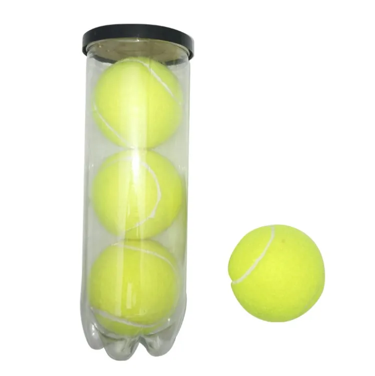 Шерстяной Профессиональный тканевый дешевый зеленый теннисный мяч на платформе для собак