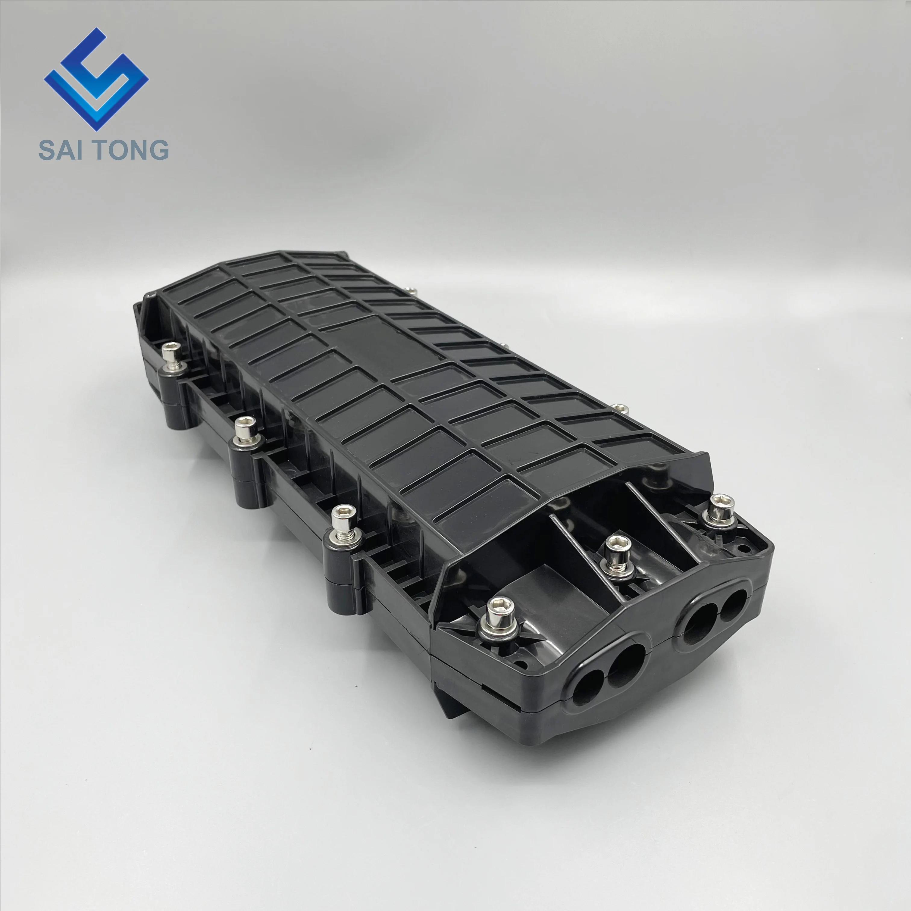 96 core fiber optic splice closure FTTH 4 inlet 4 outlet fiber optic splice box Ip68/Ios9001 fiber optic box splice
