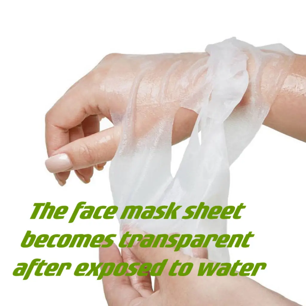 Face Sheet Mask Disposable spunlace non-woven fabrics dry mask sheet ultra thin Copper ammonia fibre face sheet mask