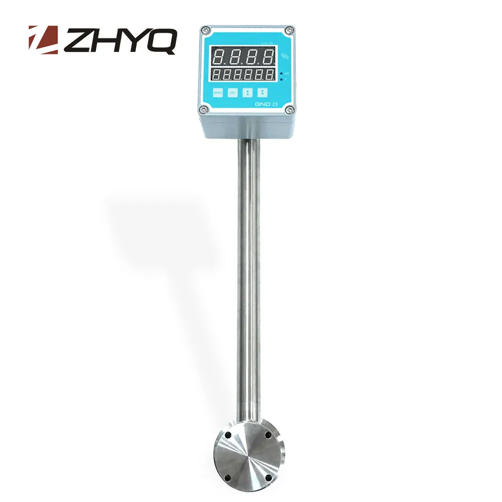 ZHYQ industry use insertion online refractometer for liquid tanks concentration monitoring