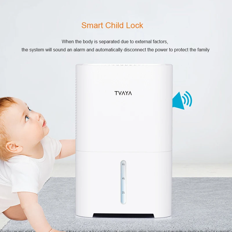 
Oem 6L Baby Air Electric air Evaporative humidifier For Bedroom 