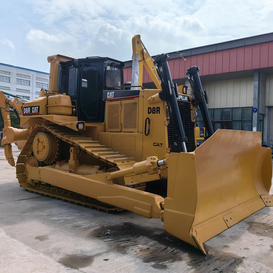 New Arrival Used Bulldozers CAT D8R Crawler Bulldozers in Stock Heavy Duty Machinery Equipment Caterpillar CAT D8R for Sale