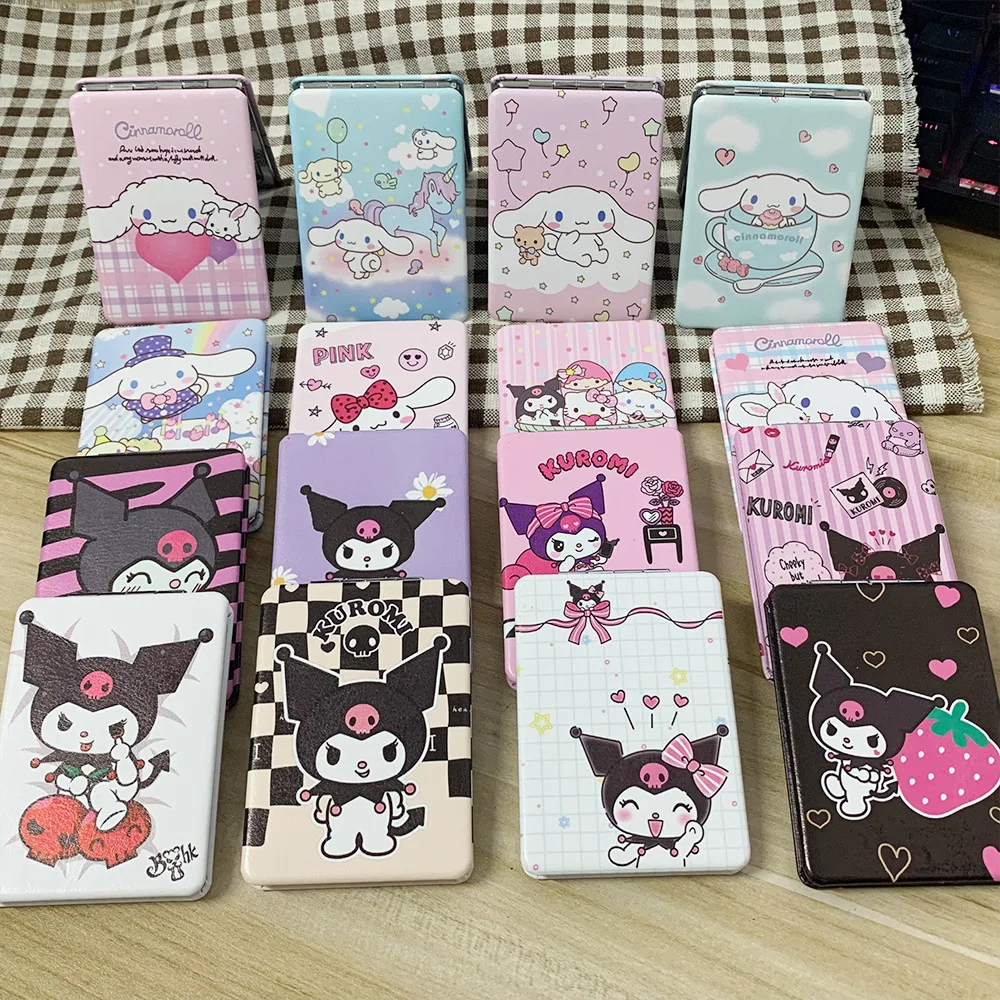 Junhui N23 Kawaii Kuromi моя мелодия складное ручное зеркало прекрасное