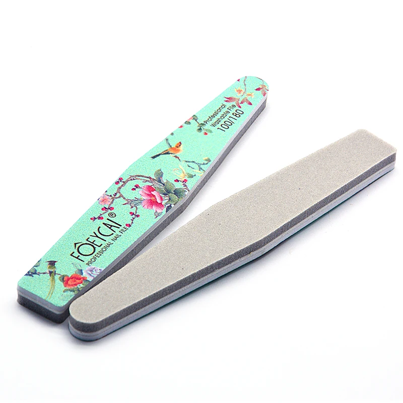 100 180 240 Grit korean colorful professional manicure tools premium nail file wholesale with custom logo