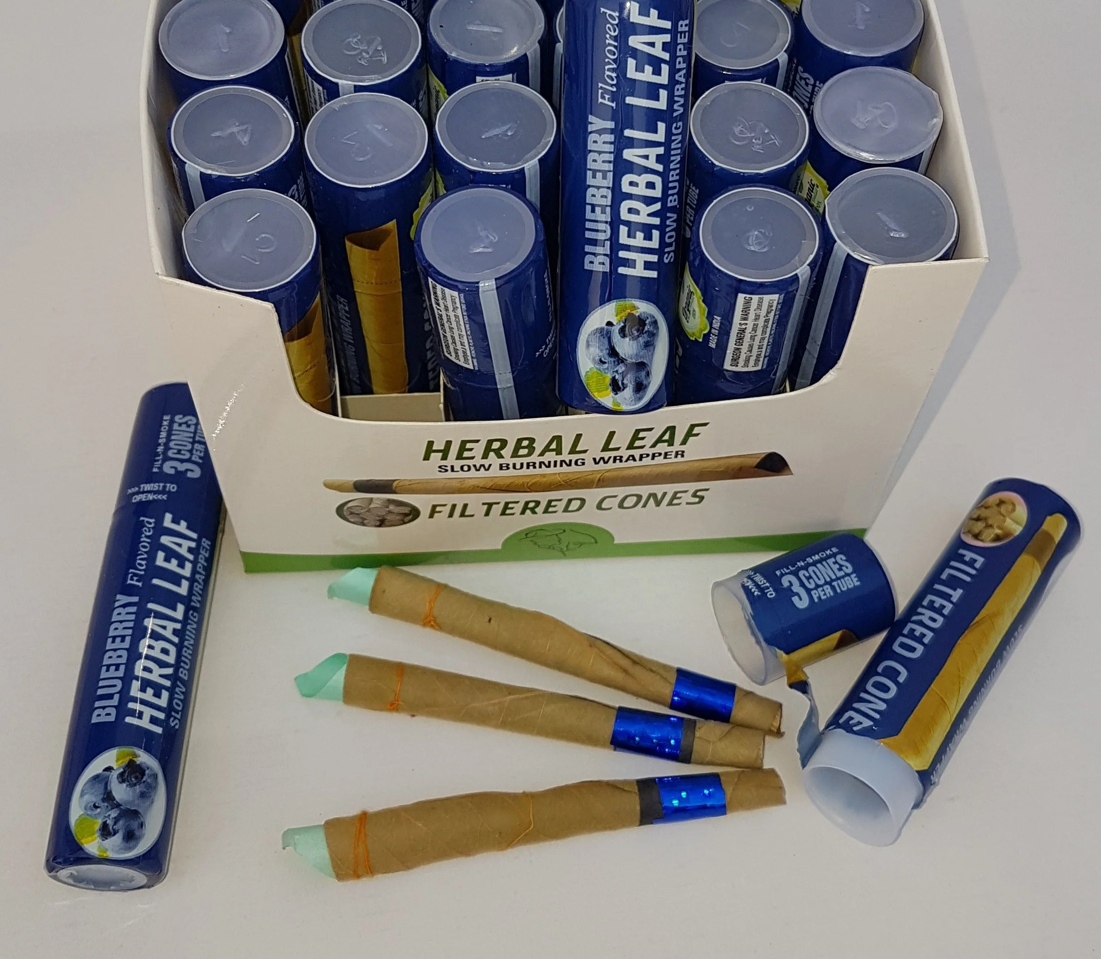 
Pre rolled leaf Tendu Cordia King leaf palm OEM Custom Cones for USA in your brand Best price Toasted flavored leaf rolls blunts 