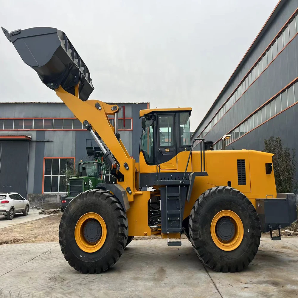 High Quality 5ton 92kw Articulated Front heavy duty Wheel Loader Durable Heavy Duty Machine at a Good Price