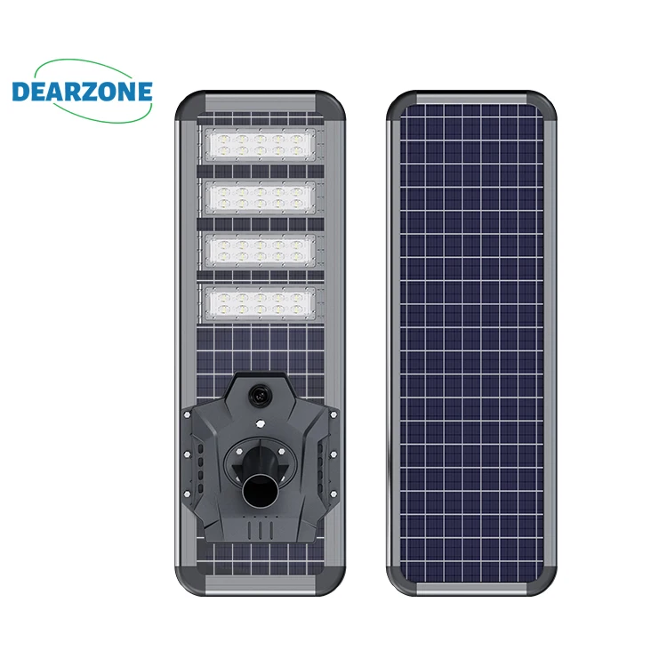Remote Control Solar Street Light All in One Solar Street Light IP65 Die Cast Aluminum 180lm/w High Lumen 150w 200w 250w 300w 80
