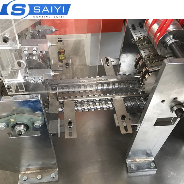 Factory direct sale automatic PP plastic telescopic drinking straw producing sealing cutting machine