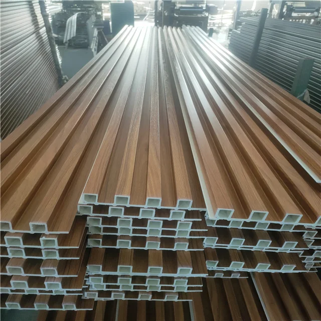 PVC WPC board plastic waterproof composite wood exterior wpc wall cladding panel