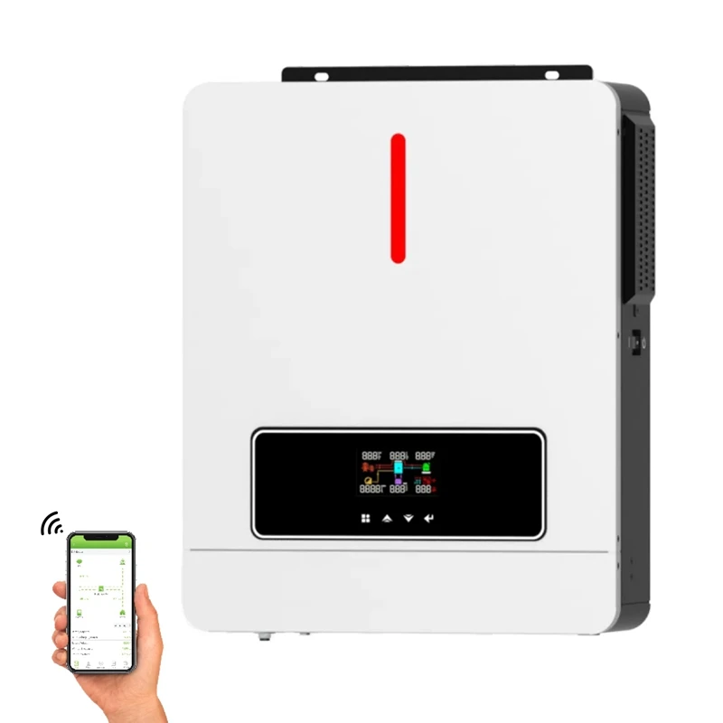 Top 10 Hybrid Solar Inverter Without Battery on off grid tie 3.6kw 6.2kw MPPT Solar Inverter Power Charger System Single Phase