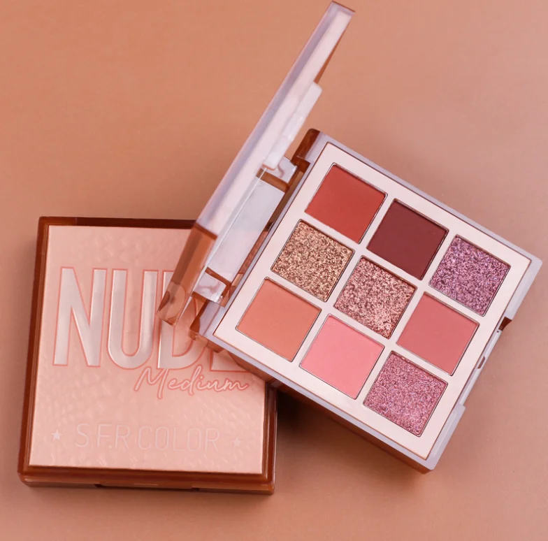 Best Selling Wholesale 9 Colors Eye shadow Make Up Neon Eyeshadow Pallette