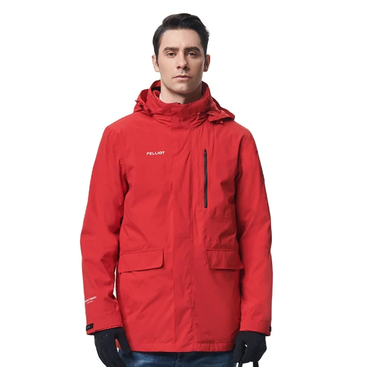 Мужское водонепроницаемое пальто для отдыха на природе и походов