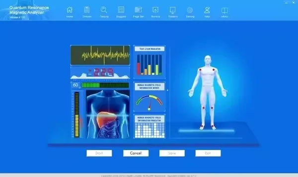 Dropshipping quantum health resonance analyzer magnetic machine software