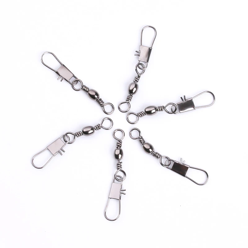 Barrel Swivel with B-type Snap Fishing Tackle Fishing Line Connector