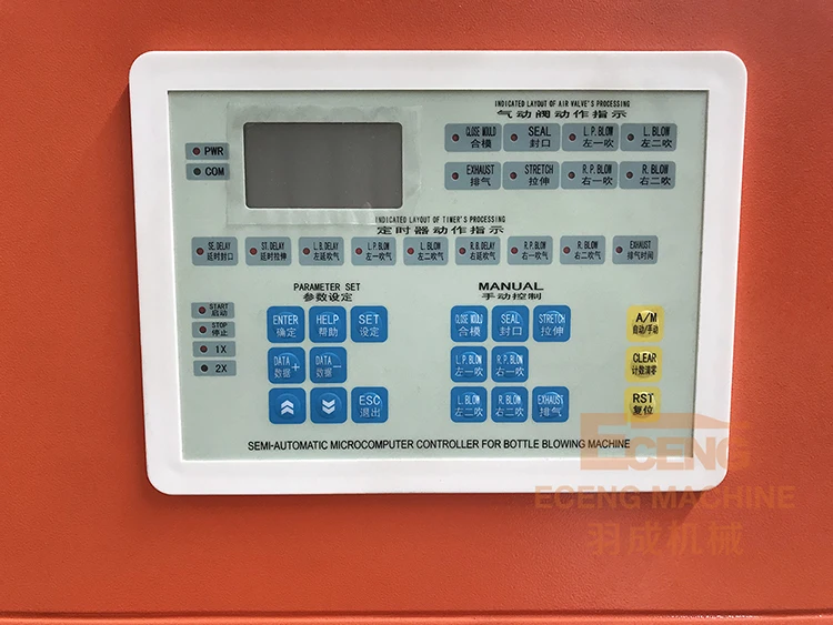 Eceng Cheap Price 1 Cavity Full Automatic Pure Water PET Plastic Bottle Blowing Making Machines Bottles Manufacturer Machine