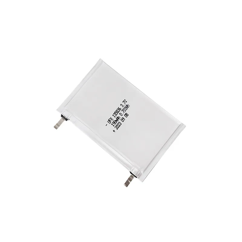 135836 3.7V 190mAh polymer ultra-thin electronic card function card U shield lithium battery