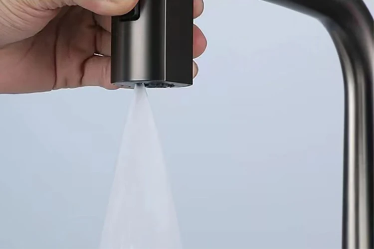 swivel kitchen sink faucet pull-out kitchen mixer with smart sensor sprayer waterfall rainfall disgital display 2023 new model