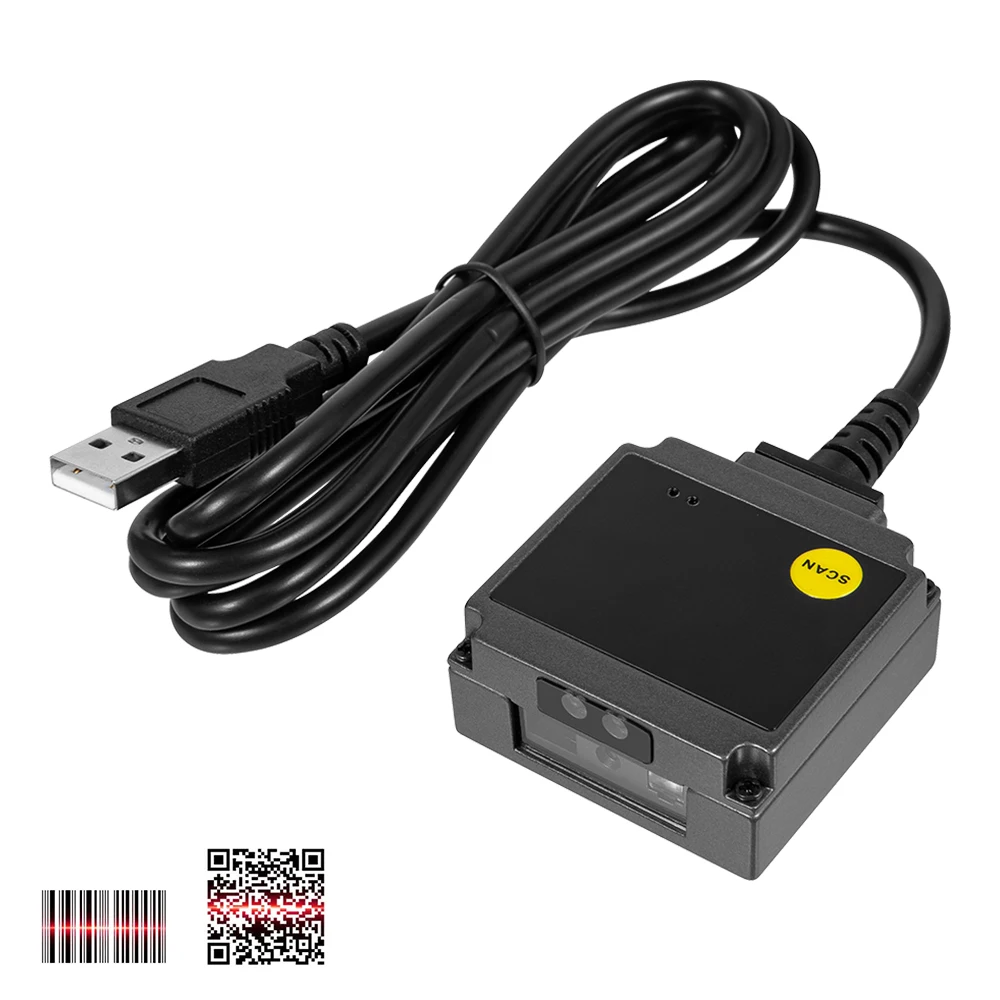 Multi-Interfaces Optional USB/TTL/RS232/Micro-USB 2D CMOS Barcode Scanner Module Good Price