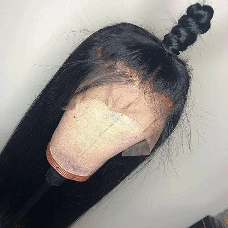 XBL Braiding Human Hair Lace Frontal Wigs Synthes Hd Lace Closure Front Wigs for Black Women Perruque Femme Brazilian Hair Long