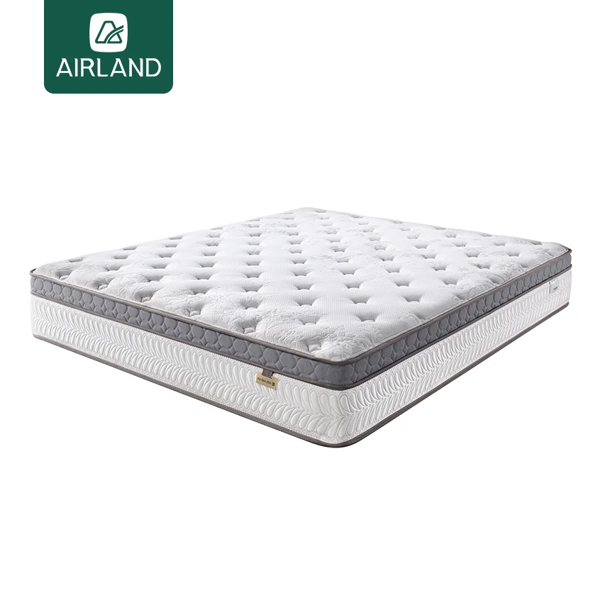 Airland Best Sell Orthopedic Memory Foam Gel Mattress Tight Top Bamboo Memori Foam Mattress Latex Foam Roll Mattress In A Box