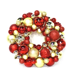 Metal garland supplies wholesale wreath frame for new year party decoration