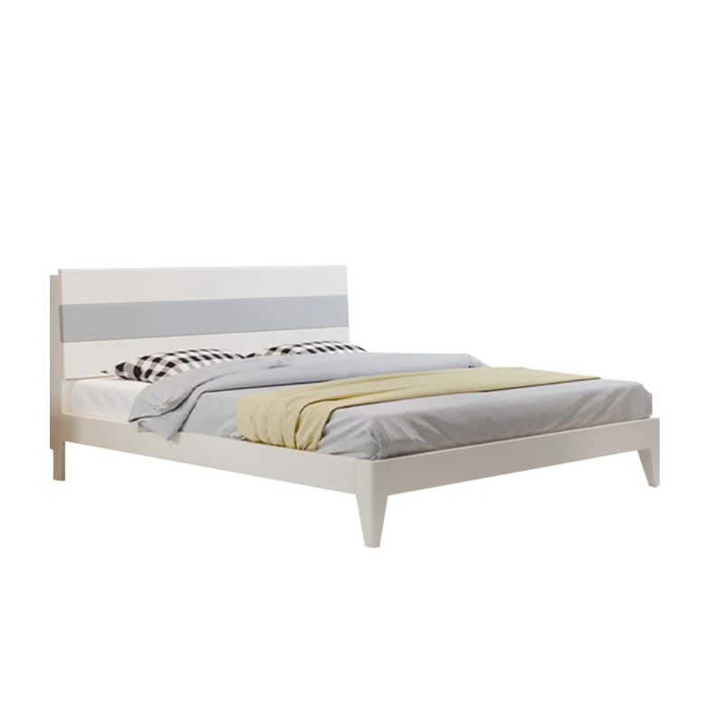 Wholesale Factory Price Wooden Furniture Bed Designs Double Solid Wood Beds