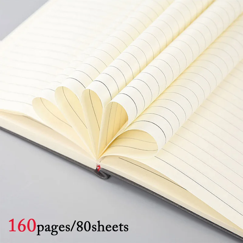 promotional business gift new product idea 2023 custom leather luxury stationary journal notebook customizable for student