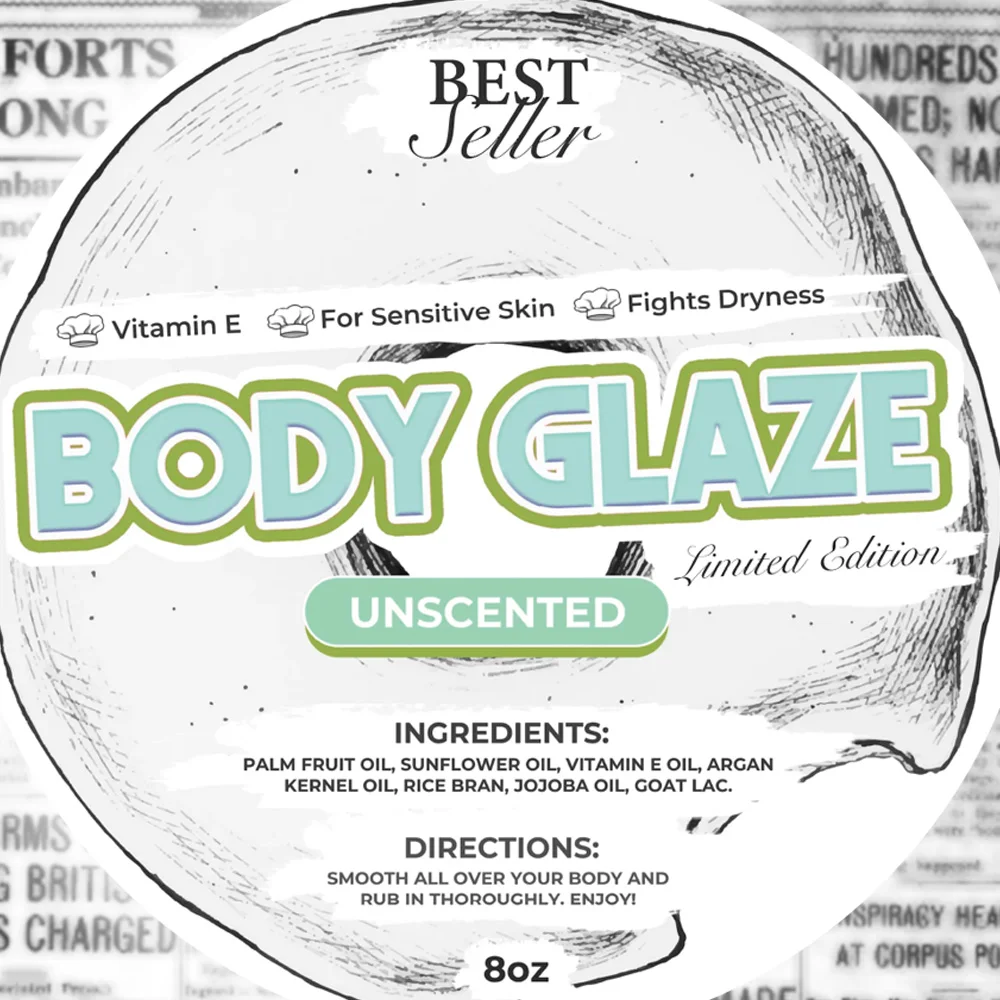 OEM butter glaze butter perfume shimmer body lotion fragrance free suitable for sensitive and dry skin