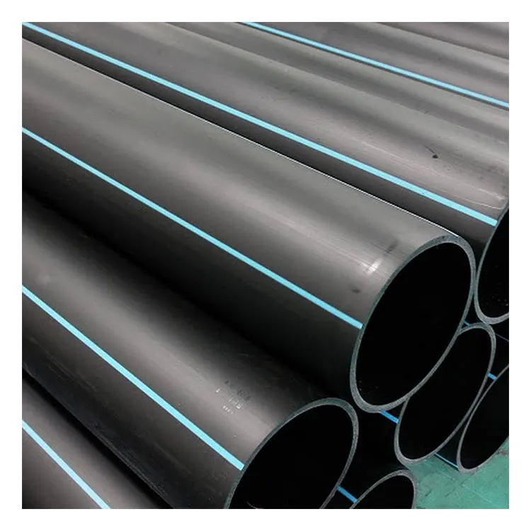 DN20-DN1200 PE100 Plastic Water Pipe HDPE Pipe for Water Supply/Fire Protection/Agricultural Irrigation with ISO CE Wras Certifi