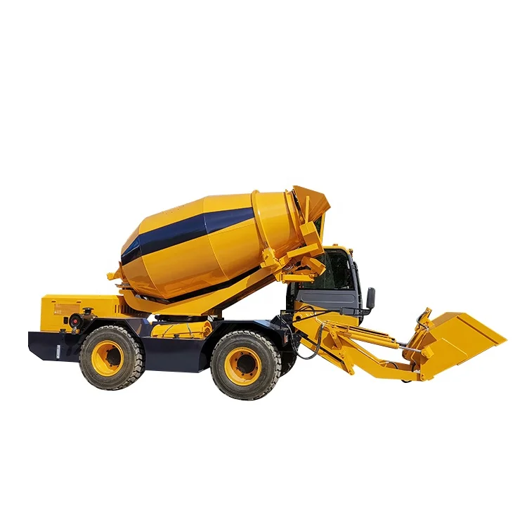 Самозагружающаяся Бетономешалка специально для российского рынка