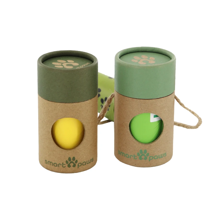 Eco-friendly Dog Poop Bag Dispenser Recyclable Dog Poop Bag Holder with Leash Clip Hands-Free Leash Poop Bag Holder with Straps