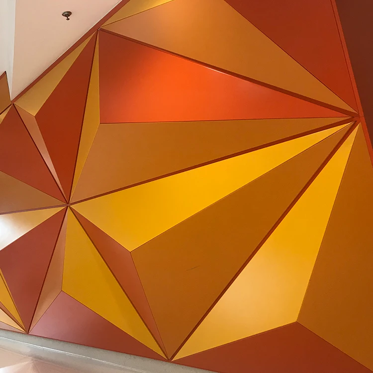 
Art curtain wall can be customized aluminum panel 