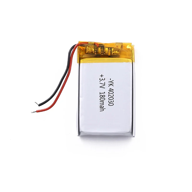180mAh 3.7V 402030 Lithium Li-ion Polymer Battery Rechargeable Li-po Batteries For Mp3 Mp4 Voice Recorder Smart Watch Battery