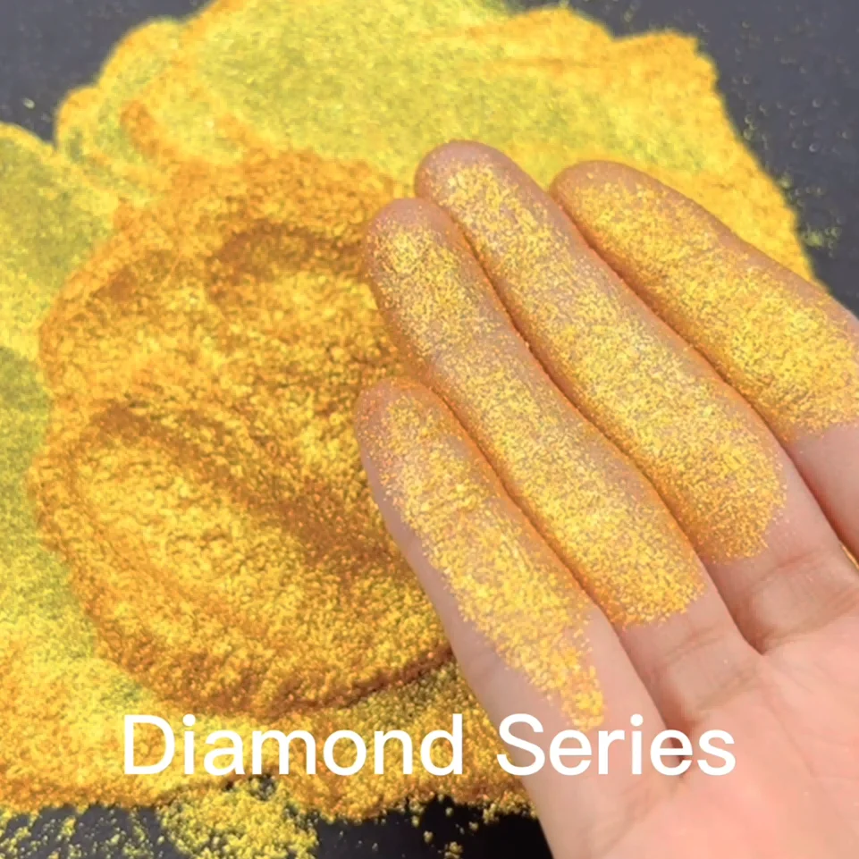 Cosray Glitter Shimmer Pearlescent Pigment Powder Diamond Series Highlighter Makeup Manufacture Wholesale