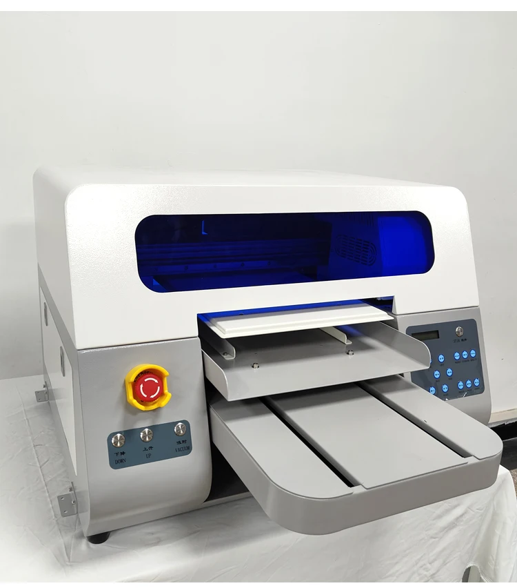 High quality  Dtg t- Shirt Printing Machine A3 6 Colors 3d Photo Effect Textile Printer Use For Fabric Printing