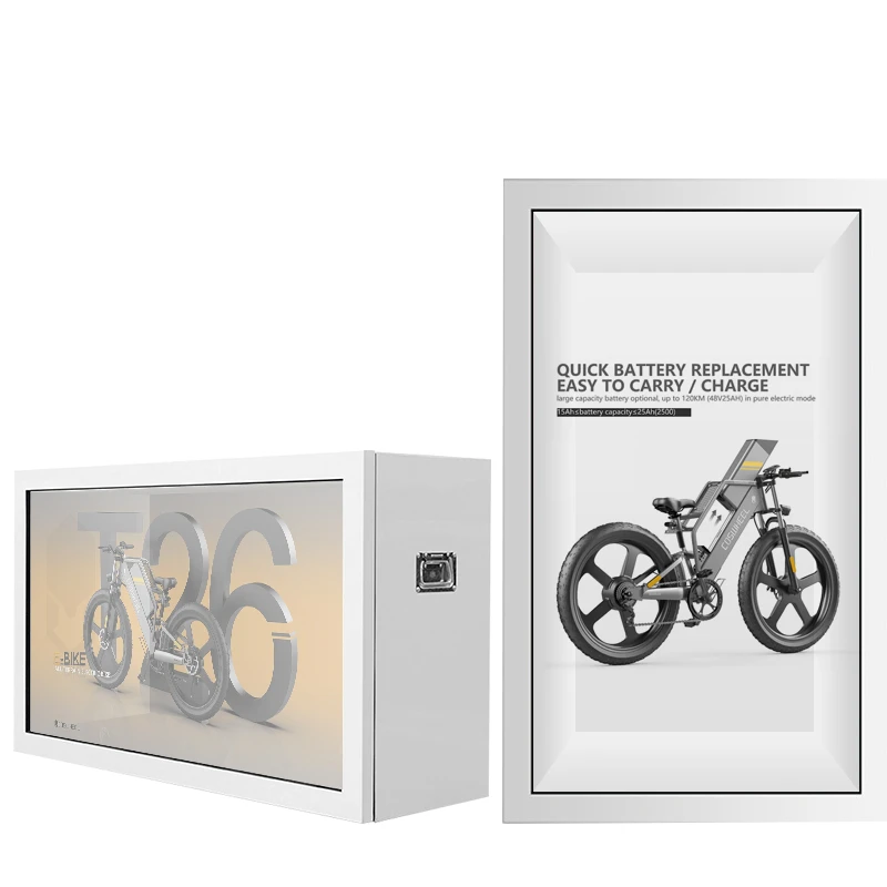 10.1inch  13.3inch 15.6inch18.5inch 21.5 Inch  Transparent LCD advertising player 3D hologram display show box