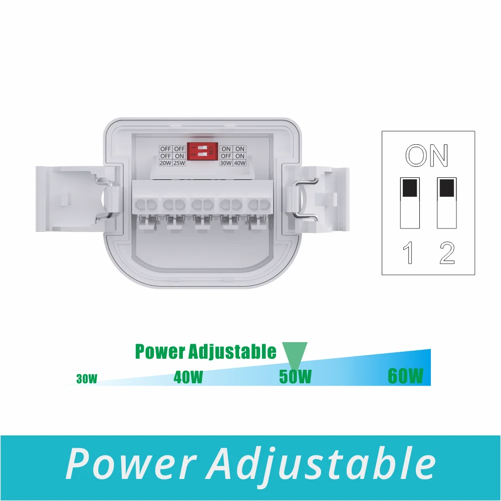IP65 Waterproof 20W/40W/60W PC material led tri-proof light Outdoor Hot Selling Led Waterproof Fixture