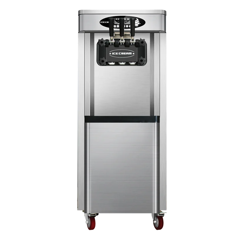 3 Flavors Automatic Soft Serve Commercial Ice Cream Machine Italian Gelato Making Ice Cream Makers