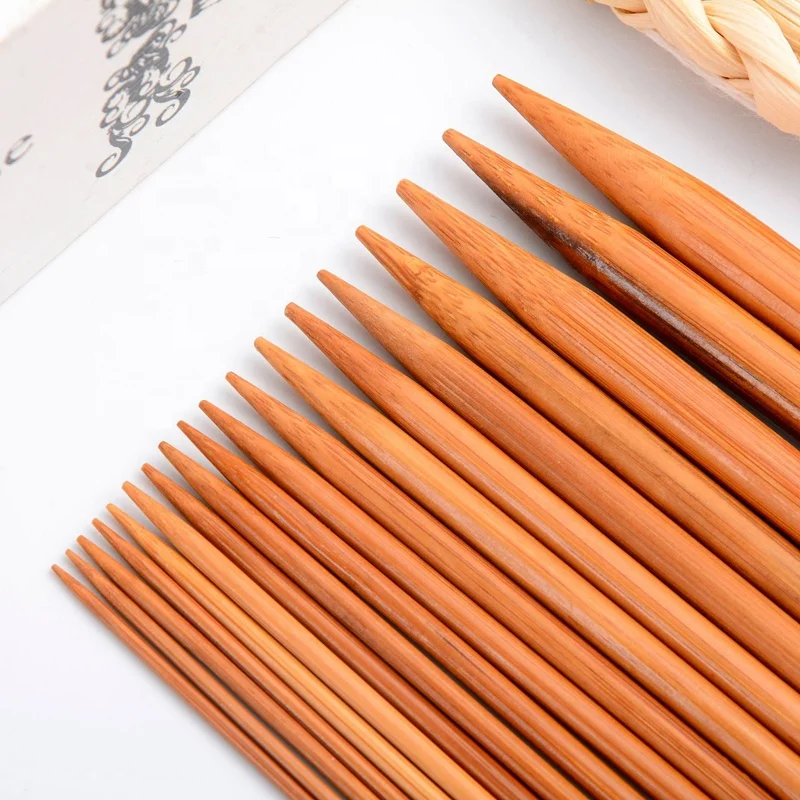 Custom Bamboo Knitting Needle Yarn Knitting Needle Needles Crochet Hook Bamboo For Woolen Blanket