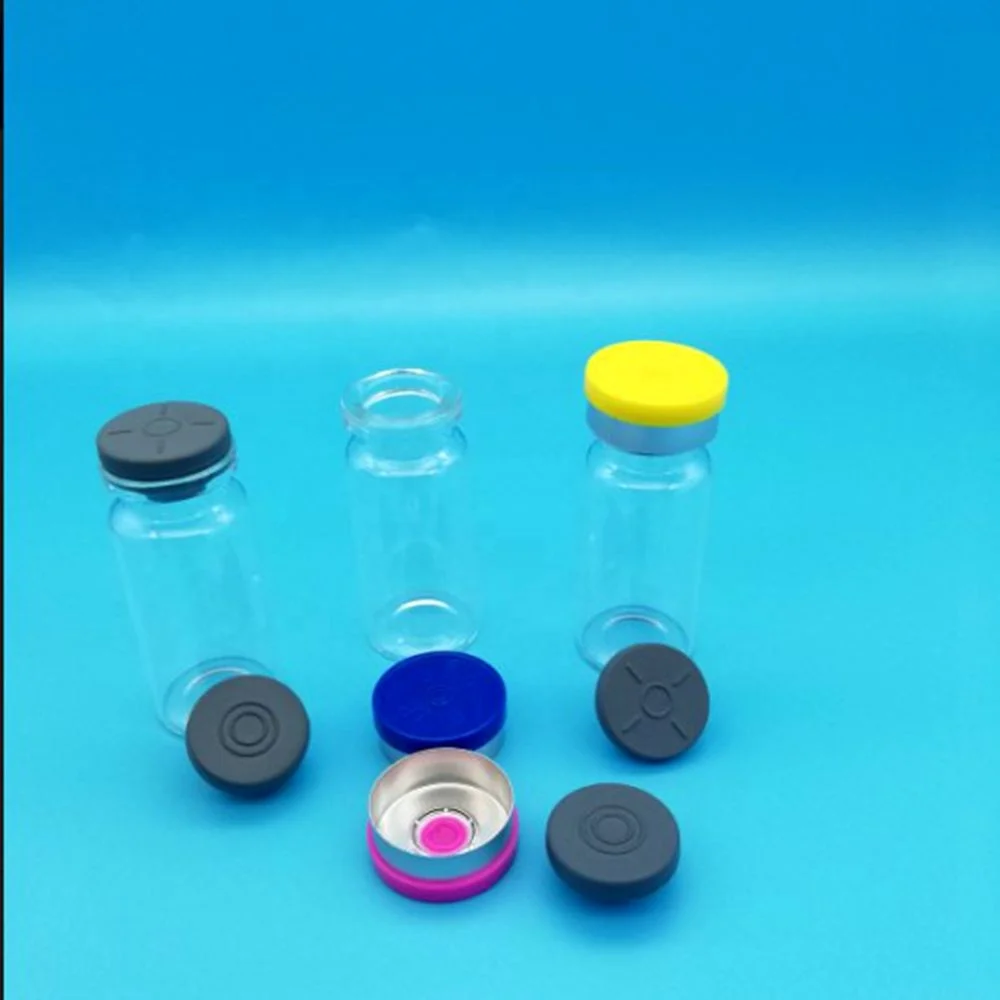 injection glass vial pharmaceutical butyl rubber stopper 20mm rubber stopper
